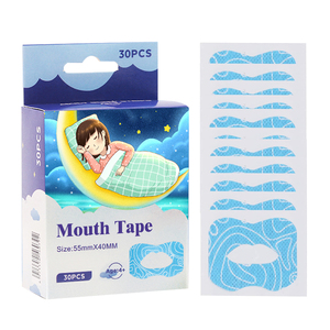 Cinta bucal de tela no tejida para niños que promueve la respiración nasal durante el sueño, cinta deportiva para un sueño cómodo - Product Image 1
