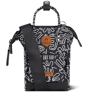 <span class=keywords><strong>Sac</strong></span> bandoulière Cabaa Nano pour femme avec deux sangles et fermeture à glissière - Product Image 1