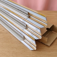 Matrice de pliage double standard 1.0*3.5-1.0 canaux en PVC blanc super adhésif avec capacité de découpe de 10000-30000