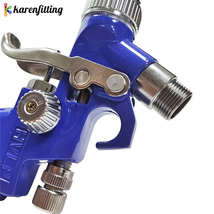 Pistolet de pulvérisation HVLP sans fil portable de haute qualité avec alimentation par gravité, conception monobloc - Product Image 6