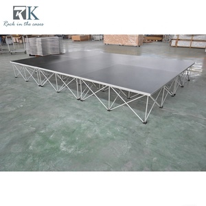 เวทีกันลื่นขนาด1ม. * 2ม. สำหรับงานกิจกรรมติดตั้งอย่างรวดเร็วเวทีพับได้ - Product Image 2