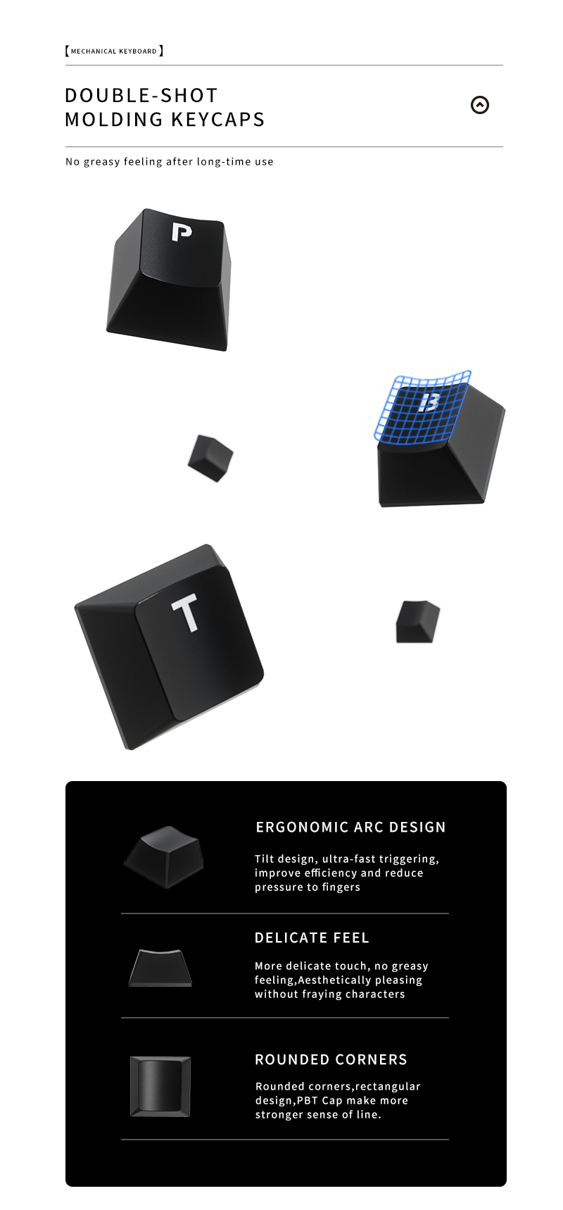 Factory direct 60% mini 64 keys wireless keyboard Pudding keycaps rbg mechanical gaming keyboard for laptop PC