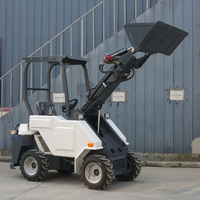 Nouvelle mini-chargeuse compacte LOVIN SKid Steer LNHY-30 4x4 avec godet télescopique, pompe principale et moteur diesel Kubota Euro5