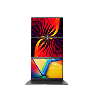 Nuevo Monitor Portátil Triple Dualviews 15T de 15.6 Pulgadas con Pantalla Táctil IPS LCD de 360 Grados, 100% SRGB HDR Ultra Delgado USB-C