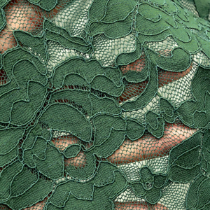 Sang Trọng Màu Trắng Đen 150Cm Nylon 90% Spandex 10% Ren Dệt Đầy Màu Sắc Thêu Ren Vải Cho Phụ Nữ Ăn Mặc - Product Image 1