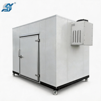 Unidad Interior de Evaporador para Cuarto Frío de 50 Toneladas con Compresor Sanyo y Bomba de Engranajes para Sistema de Refrigeración de Cámara Frigorífica