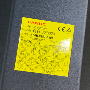 ตัวเข้ารหัสมอเตอร์ Fanuc Ac รุ่น A06B-0253-B401 มอเตอร์ AC สำหรับยึดมอเตอร์ - Product Image 4