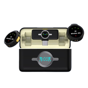 Micrófono de Solapa <span class=keywords><strong>Funsnap</strong></span> A6S para Compras en Internet, 2TX+1RX, Mini Micrófono con Botón Magnético para iPhone y Android - Product Image 5