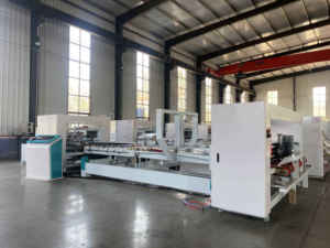 Keo tự động máy móc hộp sóng gấp gluing thư mục gluer máy hộp keo Máy làm - Product Image 3