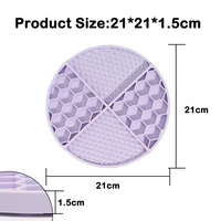 Tapis de léchage pour animaux de compagnie personnalisé, écologique, coloré, en silicone de qualité alimentaire, anti-étouffement, à alimentation lente, pour intérieur et extérieur, avec ventouse