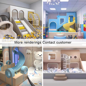 ชุดเครื่องเล่นแบบนุ่มสำหรับเด็กสนามเด็กเล่นในร่มที่สวยงามทนทาน - Product Image 6