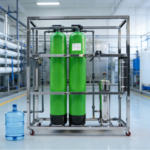 Système complet de filtration et de désinfection 1m³/h avec certification CE, <span class=keywords><strong>pour</strong></span> l'alimentation en eau potable des usines - Product Image 4