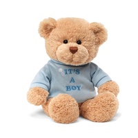 Boneka Teddy Bear Custom Isi Sendiri, Boneka Lembut dengan Kaos, Boneka Teddy Bear Klasik
