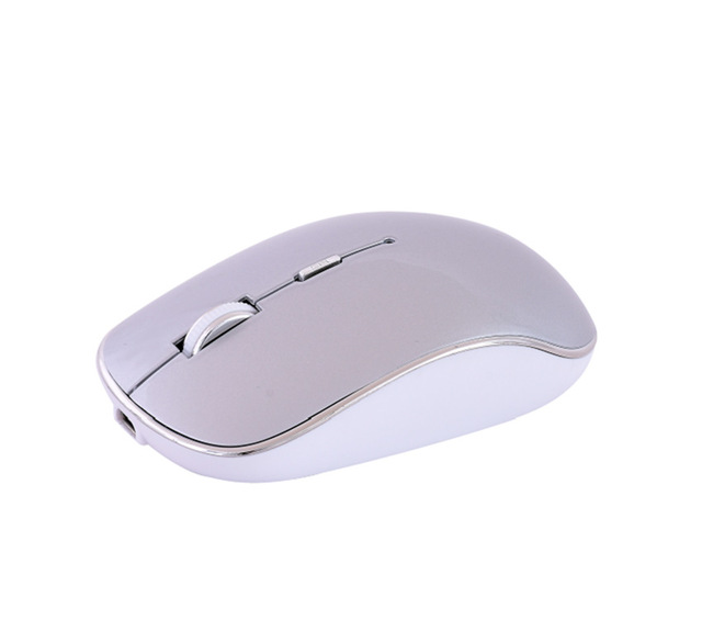 Ultra-Thin Wireless Charging Wireless Mouse Dual Mode Fast Charging Long Battery Life Silent Mouse for Work & Study