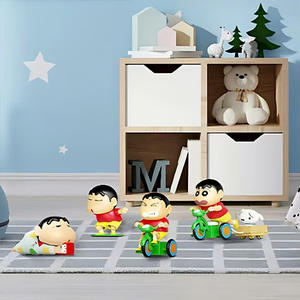 짱구는 못말려 다이내믹 신생활 PVC 장난감 자동차 피규어 시나모롤 캐릭터 태엽 블라인드 박스 토이 - Product Image 6