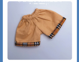 Bamboe mode geruite pak pop-fantasie serie zuster Gazi's babykleding - Product Image 6