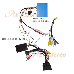 Boîtier décodeur optique de voiture, pour mercedes-benz classe SCL SL/C/CLK/E/ML <span class=keywords><strong>D2B</strong></span>, système de Bus, adaptateur à harnais de fil, câble d'alimentation Android - Product Image 1
