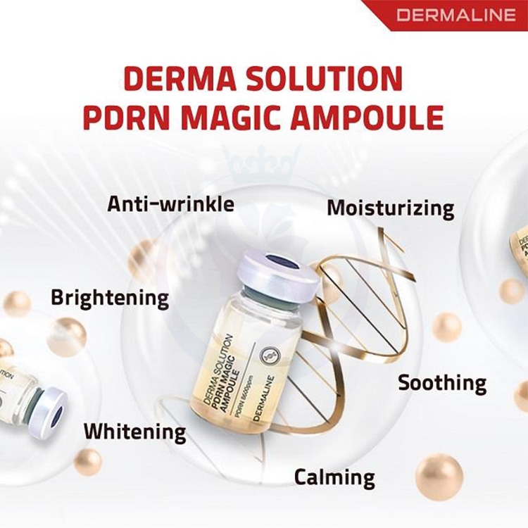 美容液 DERMALINE PDRN MAGIC AMPOULE Dermaline Derma Solution PDRN magic ampoule set 5ml*7