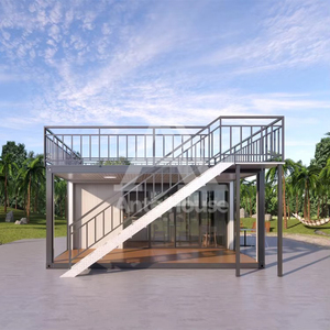 Rumah baja prefabrikasi 3 kamar tidur desain Modern rumah kecil rumah rumah Modern rumah kabin gudang dengan kamar mandi - Product Image 4