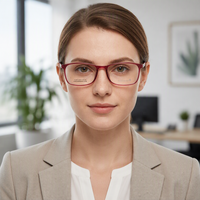 Lunettes personnalisées en Ultem avec verres certifiés CE, ultralégères, très résistantes, adaptées pour le bureau, la vie quotidienne et les voyages