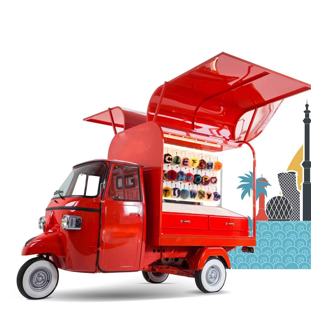 Ape Car Street Food Shubh DC Wheeler Food Van, Diesel, Vehicle
