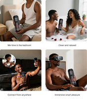 Automatischer Masturbator für Männer mit Saug-, Stoß- und Rotationsfunktion, JOYHUB APP-Steuerung, Sexspielzeug für Männer