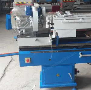 Advanced Technology Used Pvc Window Profile Double Head Cutting Saw For Upvc Window And Door Making Machine On Sale