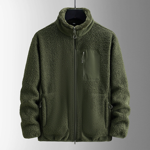 2023 <span class=keywords><strong>hiver</strong></span> agneau polaire <span class=keywords><strong>manteau</strong></span> unisexe polyvalent épaissi coton <span class=keywords><strong>manteau</strong></span> lâche marque de mode granulés polaire Teddy veste - Product Image 6