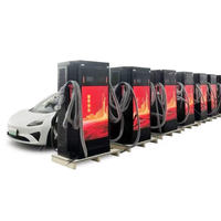 Chargeur rapide pour véhicules électriques Tary Commercial 120-400 kW IP54 DC avec grand écran d'affichage