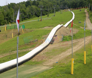 Núi Khổng Lồ Dài Thành Phố Ngoài Trời Trò Chơi Thương Mại Inflatable Slide Inflatable Thành Phố Trượt Nước - Product Image 2