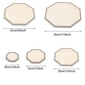 ฐานกระเป๋าถักไหมพรมไม้ธรรมชาติแบบขายส่ง สไตล์ DIY สำหรับทำตะกร้าโครเชต์ กล่องของขวัญ และอุปกรณ์ต่างๆ - Product Image 4