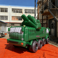 Modèle de camion gonflable exquis pour les événements de festivals scientifiques et technologiques, produits de camion publicitaire gonflable personnalisés