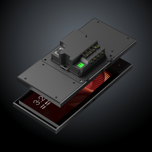 Thiên Nhiên 6-Inch Thông Minh Tường Chuyển Đổi Màn Hình Cảm Ứng Android Hoạt Động Nhiệt Độ Bảng Điều Chỉnh Cho Google Alexa Homekit Tương Thích Nhà Thông Minh - Product Image 5