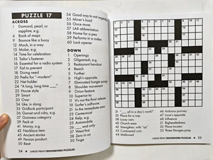 Livres pour enfants : Livre éducatif de puzzles de mots croisés - Puzzles de mots croisés, 4 volumes, à choisir soi-même, à acheter en ensemble, avec réponses incluses - Product Image 3