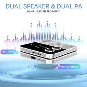 FROG Smartphone Pieghevole 6GB+<span class=keywords><strong>128GB</strong></span> Piuma Argento Telaio in Metallo Ultrasottile Piega il Miracolo RIVELA la Magia - Product Image 5