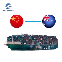 Le fournisseur de services logistiques le plus rapide d'Alibaba en Chine Transporteur de fret maritime Expédition DDP par mer de la Chine vers l'Australie et la Nouvelle-Zélande