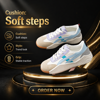 Sepatu Sneakers Chunky Wanita Model Tali Warna-warni Kasual untuk Jalan Santai