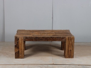 Mesa de Centro de Madera Moderna, Duradera, Portátil y Minimalista, Mesa de Madera Maciza para Sala de Estar, Oficina, Sala de Espera, Hogar - Product Image 1