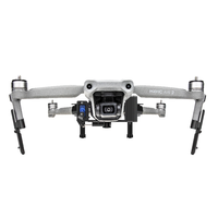 Drone de livraison par voie aérienne Air 2 avec télécommande, accessoires pour quadricoptère RC, système de largage parabolique, capacité de charge de 500g pour la pêche
