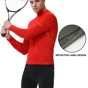Maglie a Compressione da Uomo di Alta Qualità ad Asciugatura Rapida Abbigliamento Sportivo da Corsa Jogging Allenamento <span class=keywords><strong>Palestra</strong></span> Fitness a Maniche Lunghe - Product Image 5