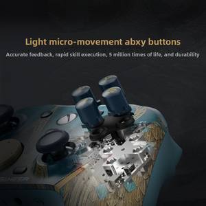 Controlador <span class=keywords><strong>de</strong></span> Juegos G7Pro para PC y Android - Inalámbrico con Vibración y Respuesta Somatosensorial, Marca Compartida Ming Mo Wei - Product Image 5