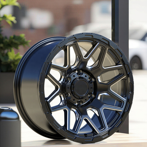 ล้อแม็กล้อลาก15-24นิ้ว <span class=keywords><strong>Te37</strong></span> 6X139.7 6x132 6x135กำหนดเองขอบรถสีดำหลายก้านสำหรับรถกระบะ <span class=keywords><strong>SUV</strong></span> - Product Image 3