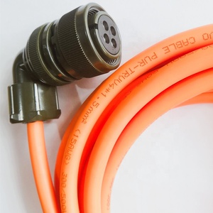 J3/J4 High Power <b>Cable</b> Is Used <b>for</b> Mitsubishi Motor-MR-PWCNS4-5M-L Power <b>Cable</b> High Flexible <b>Cable</b> 3M - Product Image 3
