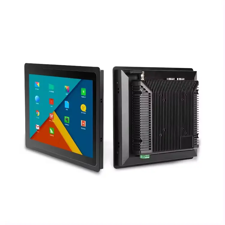 Compt 15.6" Industrial Touch Android Panel PC with IP65 Waterproof Rating and Embedded Wall Mounting