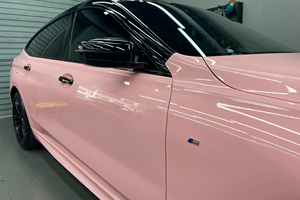 Vinilo para Automóviles PET, Color Rosa Sakura, Alto Brillo, Antiarañazos, con Liberación de Aire, para Envolver Todo el Vehículo, Película que Cambia de Color, Rollo de PPF - Product Image 6