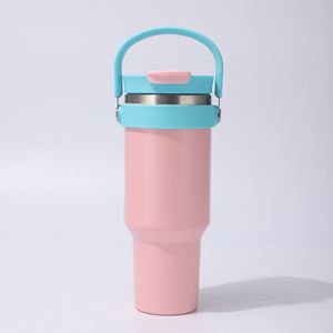 Nuevo Vaso Térmico de Acero Inoxidable de Doble Pared de 40 oz, Botella de Agua Aislada al Vacío Portátil, Logotipo Personalizado, Promoción al por Mayor - Product Image 1