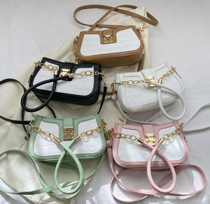 Bolsos cruzados de moda de fábrica, bolso de mujer, bolso de axila de un hombro, bolsos cuadrados pequeños - Product Image 1