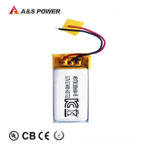 UL1642 KC IEC62133 approval 461730 rechargeable <span class=keywords><strong>3</strong></span>,7 v lipo battery pack 200mah with PCM and wire - Product Image 5