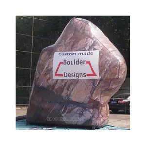 5m high outdoor giant inflatable advertising rock for promotion from China inflatable supplier