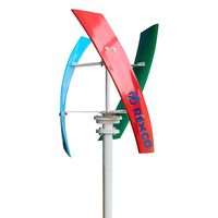 Générateur éolien à faible bruit 2000w 2kw 48v 220v 230v Générateur éolien vertical